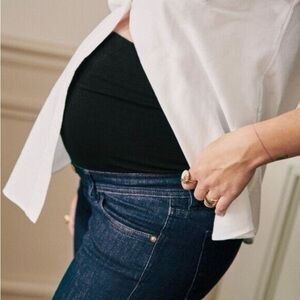 Sezane The Mommy Slim maternity jeans